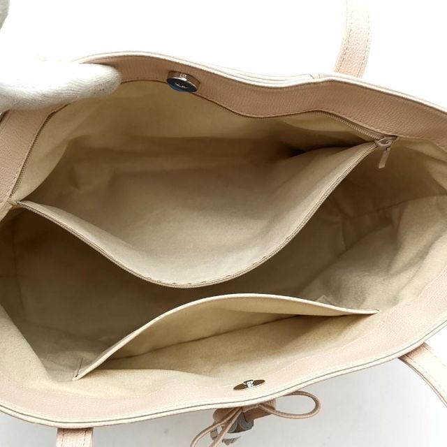 超美品 傳濱野はんどばっぐ トートバッグ モーナ レザー 03-22031202-