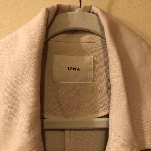 IENA(イエナ)のココルリ様専用　IENA コットンWクロスオーバーチェスターコート　38 レディースのジャケット/アウター(チェスターコート)の商品写真