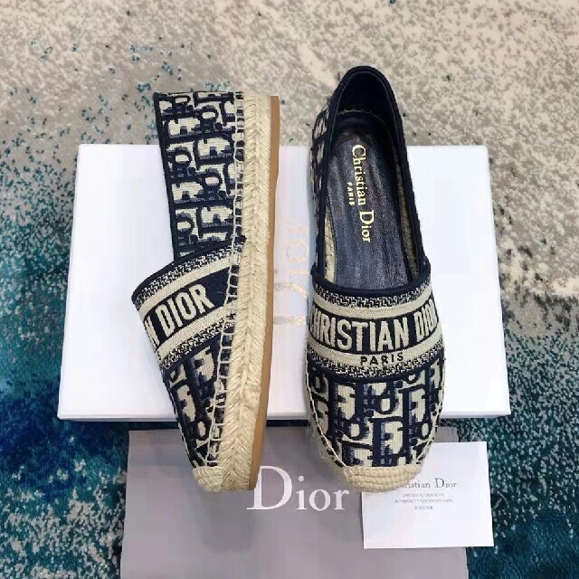 DIOR GRANVILLE エスパドリーユ ディオール ブルー☆未使用品 - www DIOR GRANVILLE エスパドリーユ ディオール ブルー☆未使用品 - www