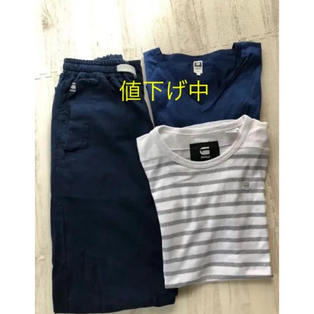 G-STAR RAW(ジースター)のG-STAR RAW ジースターロゥ　パンツ＆Tシャツセット メンズのトップス(その他)の商品写真