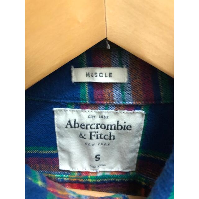 Abercrombie&Fitch(アバクロンビーアンドフィッチ)のAbercrombie & Fitch　アバクロ　チェックシャツ　古着 メンズのトップス(シャツ)の商品写真