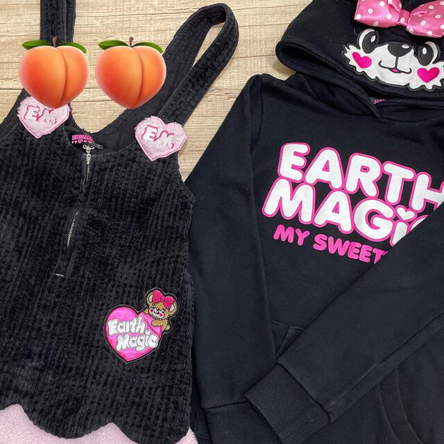 EARTHMAGIC(アースマジック)の💗ちぴりょ様専用💗 キッズ/ベビー/マタニティのキッズ服女の子用(90cm~)(ワンピース)の商品写真