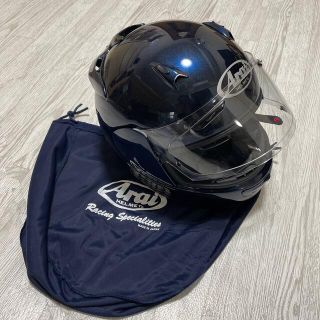 Arai ネイビーメタリックヘルメット(ヘルメット/シールド)