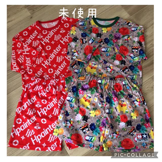 はらぺこペイント 140cm Tシャツ パンツ 新品・未使用 キッズ/ベビー/マタニティのキッズ服男の子用(90cm~)(Tシャツ/カットソー)の商品写真