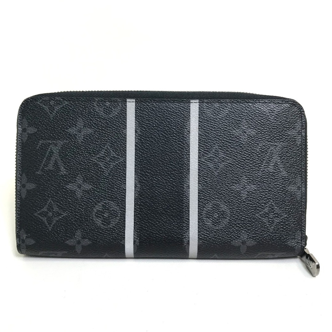 ルイヴィトン LOUIS VUITTON ジッピー オーガナイザー M64645 モノグラム エクリプス フラグメント ラウンドファスナー 長財布 モノグラムエクリプスキャンバス ブラック