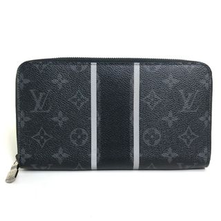 ルイヴィトン(LOUIS VUITTON)のルイヴィトン LOUIS VUITTON ジッピー オーガナイザー M64645 モノグラム エクリプス フラグメント ラウンドファスナー 長財布 モノグラムエクリプスキャンバス ブラック(長財布)