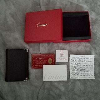 カルティエ(Cartier)のCartier 名刺入れ 黒(名刺入れ/定期入れ)