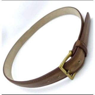 JOHN LOBB (ジョンロブ) レザーベルト ブラウン 茶色-