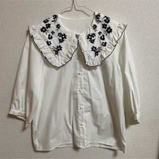 apres jour 刺繍フリルブラウス(シャツ/ブラウス(長袖/七分))