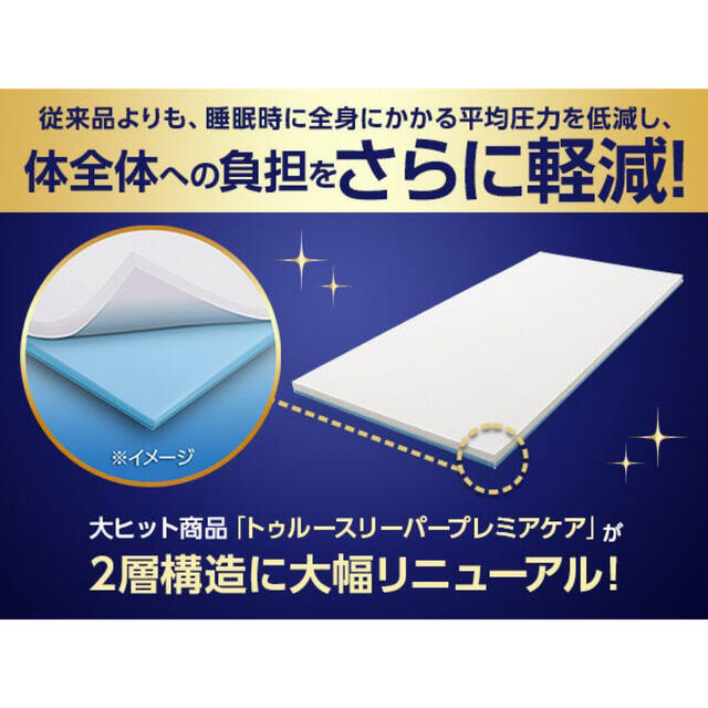 2年間延長保証】トゥルースリーパー プレミアリッチ セミダブル 新品未