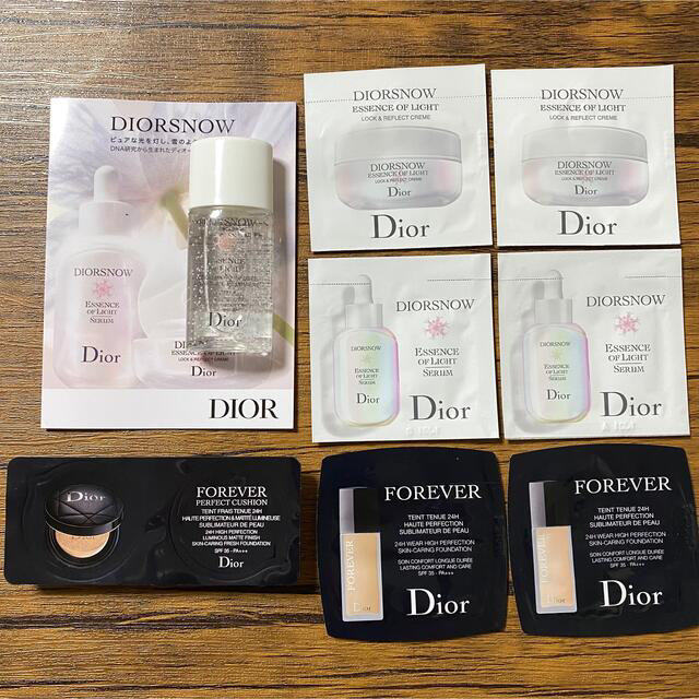 Dior(ディオール)のDior スキンケア ファンデーション サンプル8点まとめ売り コスメ/美容のキット/セット(サンプル/トライアルキット)の商品写真