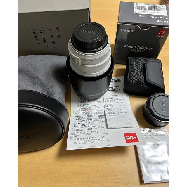 Canon EF70-200mm F2.8L ISⅡUSM 美品未記入保証書付