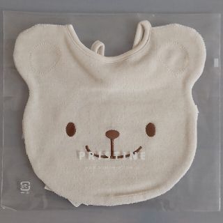 クマ　くま　スタイ　PRISTINE プリスティン　ベビー(ベビースタイ/よだれかけ)