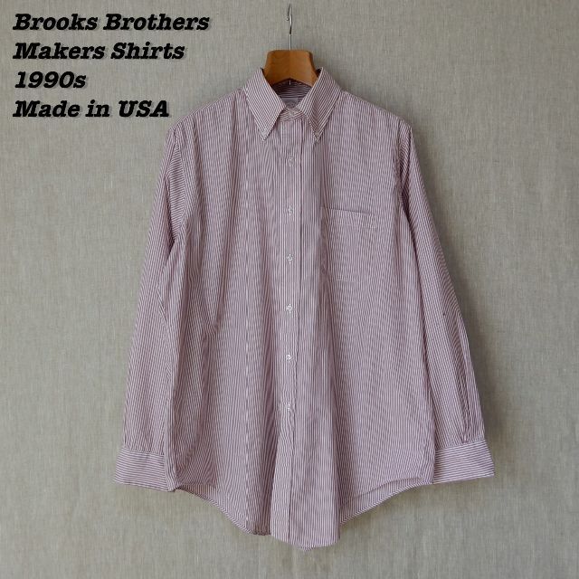Brooks Brothers B.D. Shirts 16.5-4 BB18メンズ