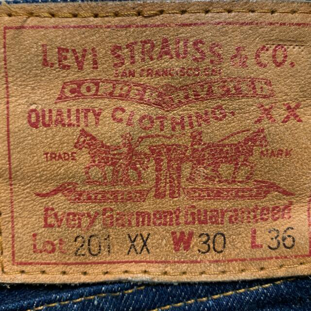 Levi's(リーバイス)の1937年モデル　リーバイス 201xx  バレンシア　アメリカ製 メンズのパンツ(デニム/ジーンズ)の商品写真