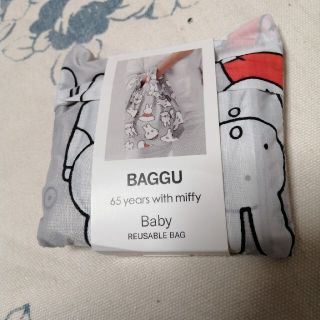 バグゥ(BAGGU)のミッフィー　65周年記念　BAGGU エコバッグ　おばけ　BABY　新品バグー(エコバッグ)