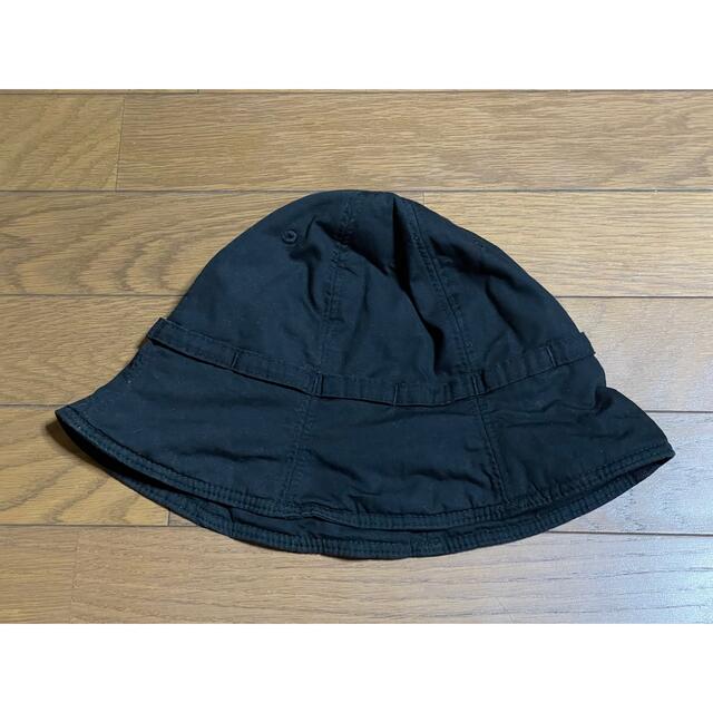 override(オーバーライド)のサウナイキタイ オーバーライド コラボ サウナハット バケットハット 黒 メンズの帽子(ハット)の商品写真