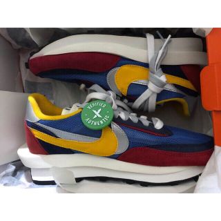 ナイキ(NIKE)のSACAI NIKE LDWAFFLE BLUE(スニーカー)