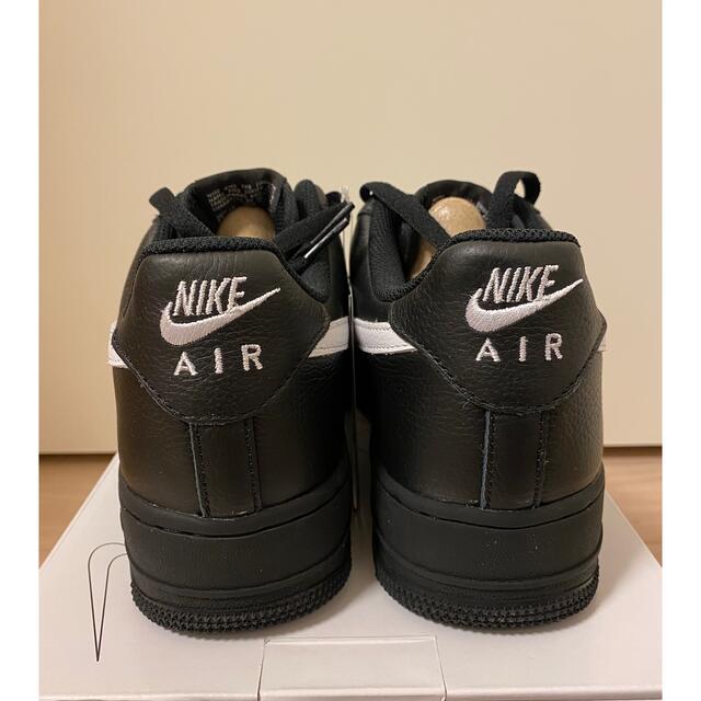 NIKE AIR FORCE 1 BLACK／WHITE Leather