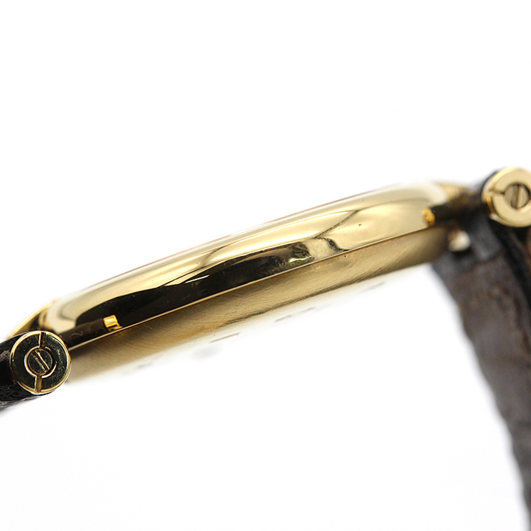カルティエ Cartier マストヴァンドーム W1006554 GP クオーツ レディース 腕時計