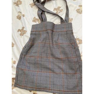 グローバルワーク(GLOBAL WORK)のグローバルワーク　新品　100cm スカート　Sサイズ　サス付き　春服　キッズ(スカート)