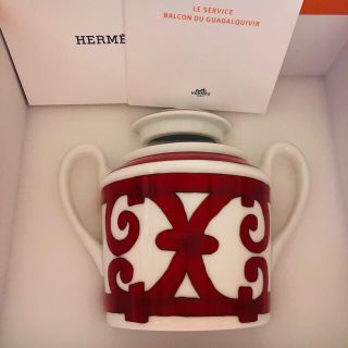 エルメス(Hermes)のエルメスHERMES ガダルキヴィールシュガーポット新品未使用(食器)