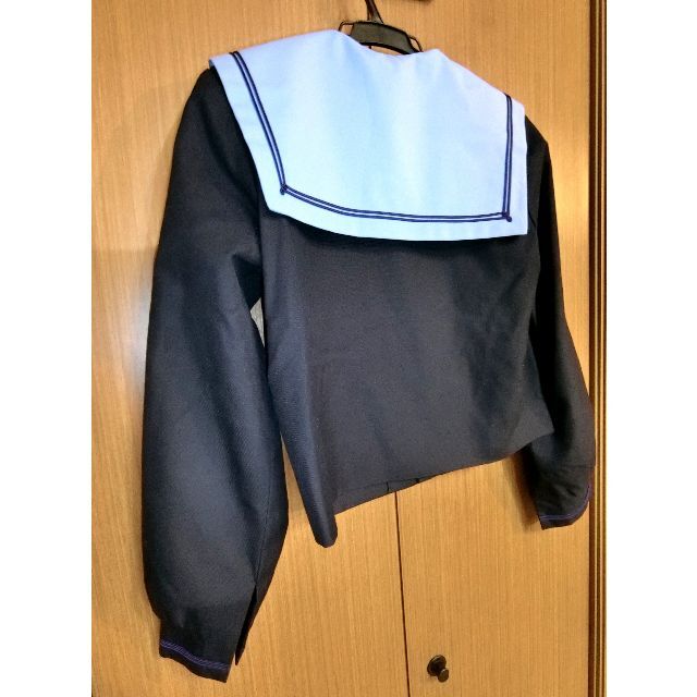 送料込み セーラー服 襟カバー付き 170A  カシドス織 上着のみ 日本製 レディースのレディース その他(その他)の商品写真