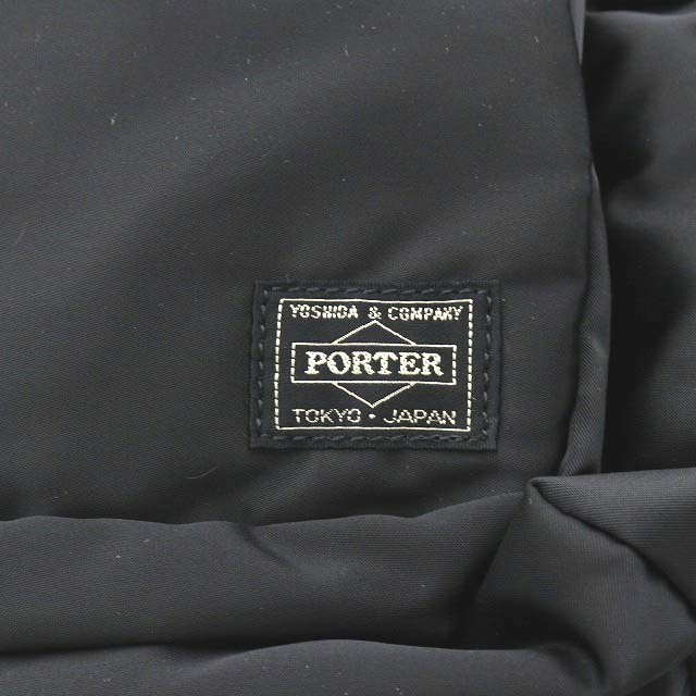 PORTER(ポーター)のポーター 吉田カバン タンカー デイパック バックパック シルバー金具 黒 レディースのバッグ(リュック/バックパック)の商品写真