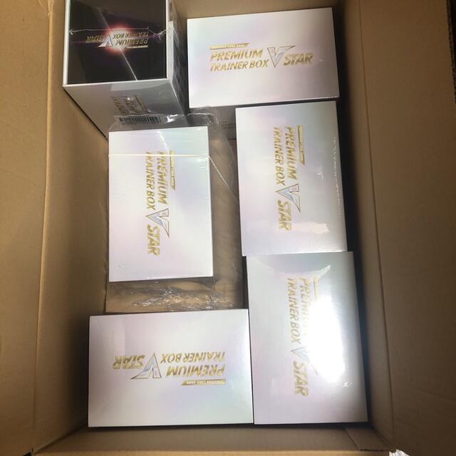 ポケモンカードゲーム プレミアムトレーナーボックス VSTAR 6箱 BOX
