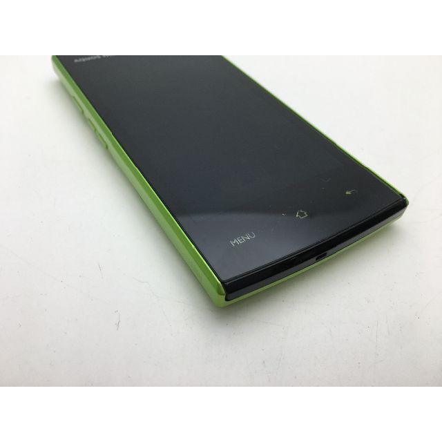 SHARP(シャープ)のsoftbank AQUOS PHONE 103SH グリーン◆美品◆350 スマホ/家電/カメラのスマートフォン/携帯電話(スマートフォン本体)の商品写真