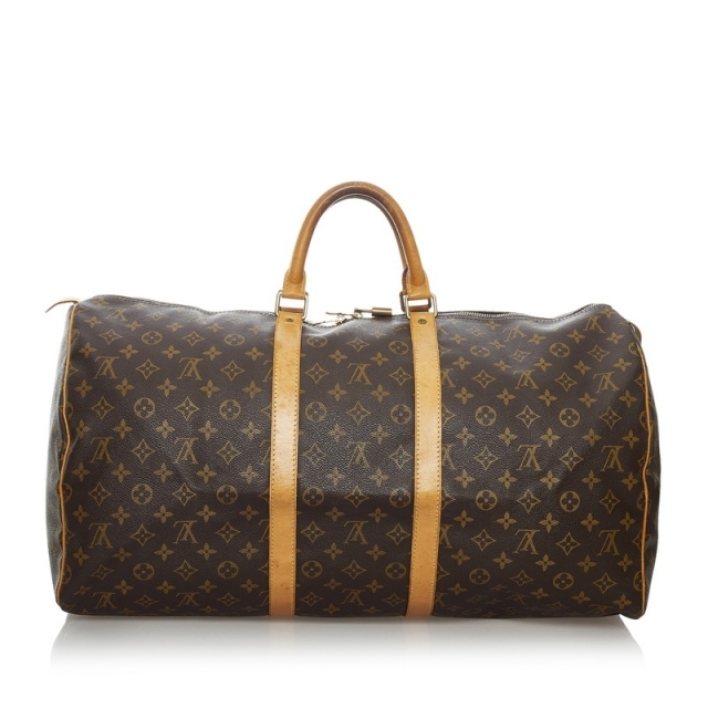 かわいい! ルイ ヴィトン LOUIS VUITTON キーポル55 ボストンバッグ