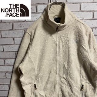 ザノースフェイス(THE NORTH FACE)の90s 古着 ノースフェイス 刺繍ロゴ フリース ビッグシルエット ゆるだぼ(ブルゾン)