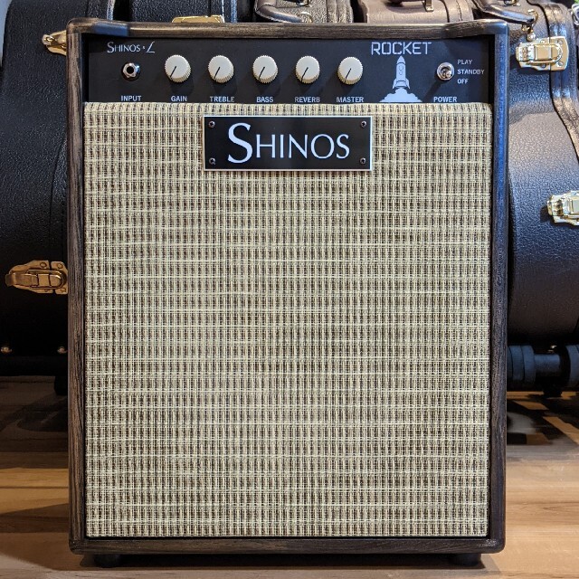 人気No.1 【超美品】【限定品】SHINOS シースルーブラック塗装 EL34 ROCKET ギターアンプ - kajal.pl