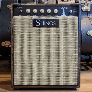 【超美品】【限定品】SHINOS ROCKET EL34 シースルーブラック塗装(ギターアンプ)