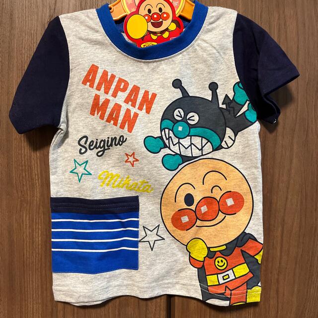 アンパンマン(アンパンマン)の新品 アンパンマン Tシャツ100 キッズ/ベビー/マタニティのキッズ服男の子用(90cm~)(Tシャツ/カットソー)の商品写真