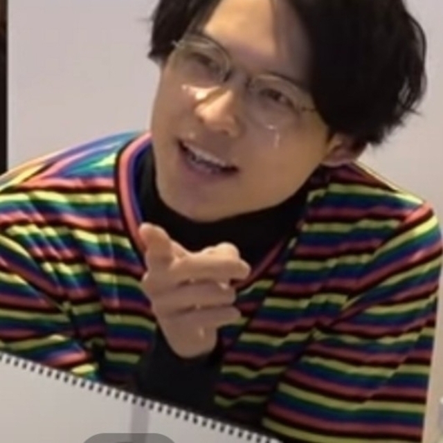 J.W.ANDERSON(ジェイダブリューアンダーソン)のSixTONES 松村北斗着用 ユニクロ JW ANDERSON コラボTシャツ メンズのトップス(Tシャツ/カットソー(半袖/袖なし))の商品写真