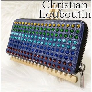クリスチャンルブタン(Christian Louboutin)の美品 クリスチャンルブタン パネトーネ 長財布 正規品 鑑定済(長財布)