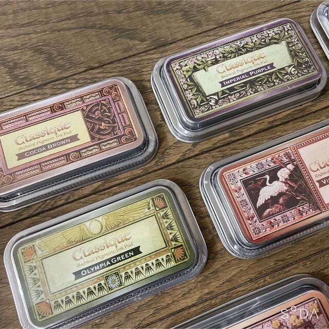 廃盤 クラシック インクパッド 8色セット | www.hospitaldeyumbo.gov.co