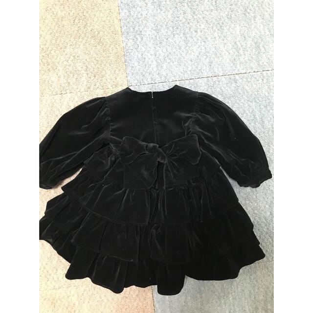 Shirley Temple(シャーリーテンプル)の80年代 シャーリーテンプル ヴィンテージ ワンピース キッズ/ベビー/マタニティのキッズ服女の子用(90cm~)(ドレス/フォーマル)の商品写真