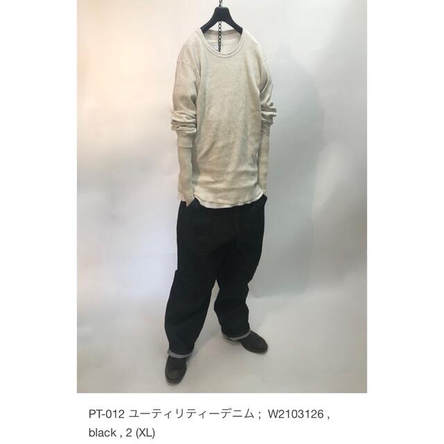 COMOLI - 新品 21aw sans limite ユーティリティ デニム comoliの通販