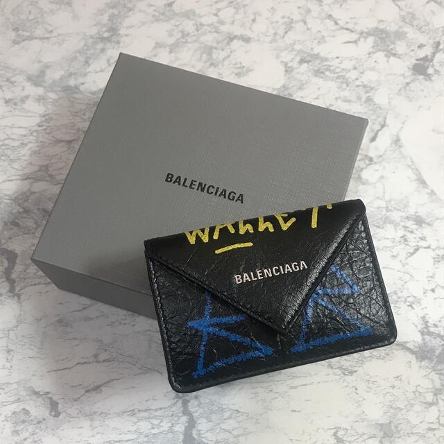 BALENCIAGA 落書き ミニウォレット minnade-ganbaro.jp