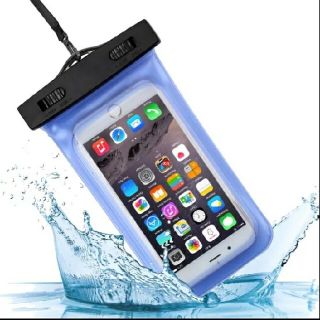 ●スマホ防水バック(青色)１個のコミコミ価格●タッチ操作可能タイプ(釣り糸/ライン)