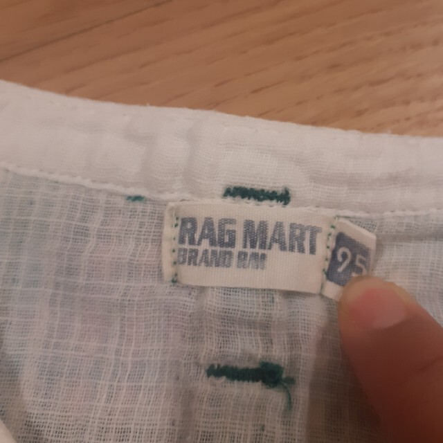 RAG MART(ラグマート)の★お値下げ★ラグマート　RAG MART  ワンピ　サイズ95 キッズ/ベビー/マタニティのキッズ服女の子用(90cm~)(ワンピース)の商品写真