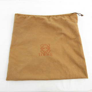 ロエベ(LOEWE)のロエベ 保存袋 布袋 巾着袋 アナグラム ブラウン ヴィンテージ オールド (その他)