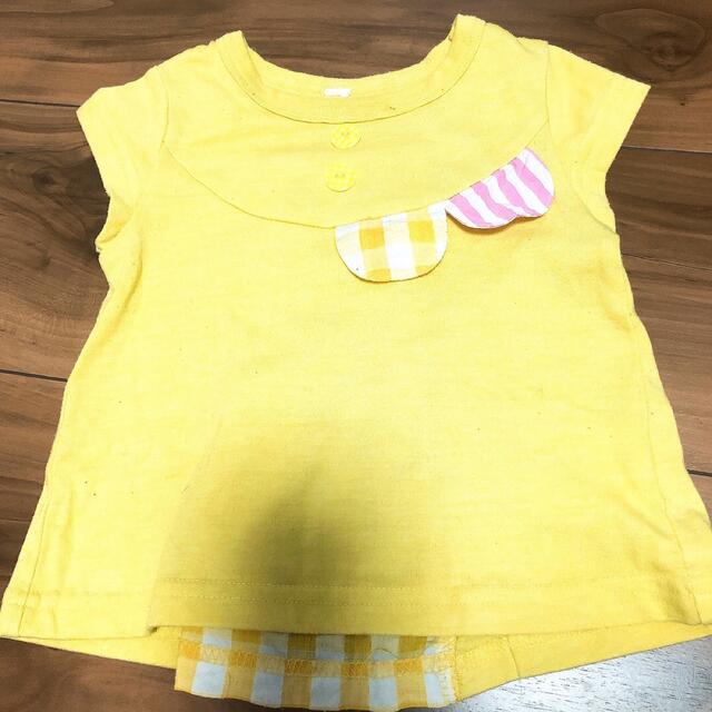 Tシャツ 3枚セット☆女の子　80 キッズ/ベビー/マタニティのベビー服(~85cm)(Ｔシャツ)の商品写真