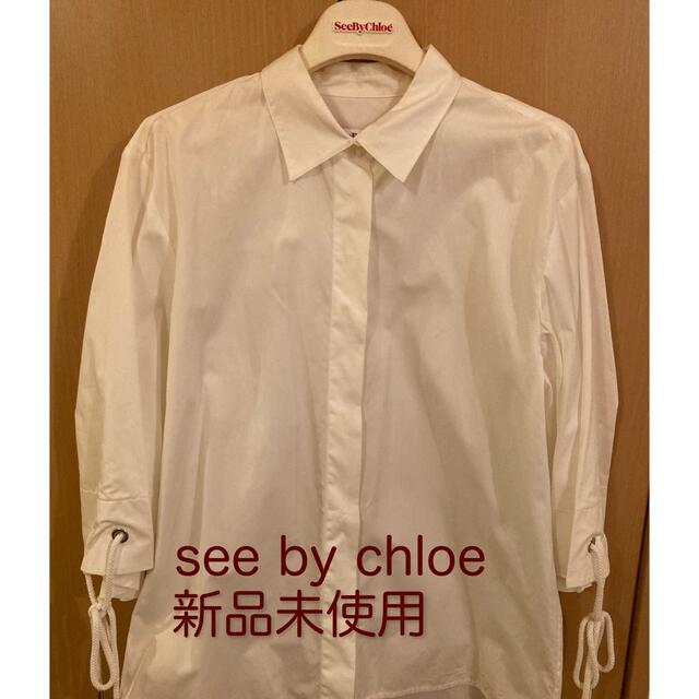 SEE BY CHLOE(シーバイクロエ)の最値下【新品未使用】See By Chloeブラウス レディースのトップス(シャツ/ブラウス(長袖/七分))の商品写真