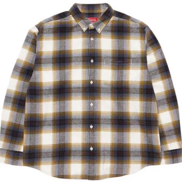 メンズSupreme Plaid Flannel Shirt Natural