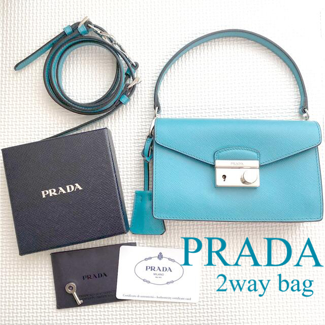 プラダ PRADA ミニ ショルダーバッグ ハンドバッグ 美品 風間ゆみえ