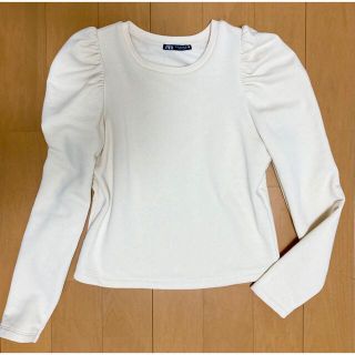 ザラ(ZARA)のZARA♡パススリーブトップス(カットソー(長袖/七分))