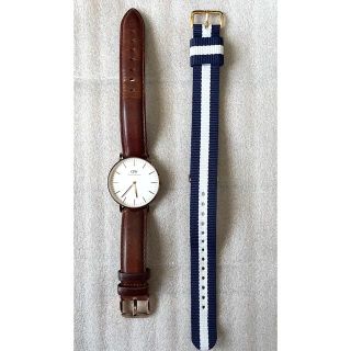 ダニエルウェリントン(Daniel Wellington)のダニエルウェリントン レディース  腕時計 DW 電池切れ 時計 セット(腕時計)